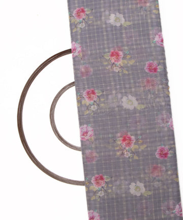 Printed Organza Fabric Online Shopping Material Saree Skirt